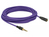 DeLOCK 85626 Audio-Kabel 5 m 3.5mm Violett