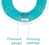 Polymaker PD02009 3D-Druckmaterial Transparent 750 g