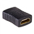 Akyga AK-AD-05 tussenstuk voor kabels HDMI Type A (Standard) HDMI Type A (Standaard) Zwart, Goud