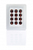 Marantec Digital 525 Numerische Tastatur Schwarz, Weiß