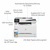 HP Color LaserJet Pro MFP M282nw, Drucken, Kopieren, Scannen, Drucken über den USB-Anschluss vorn; Scannen an E-Mail; Automatische, geglättete Dokumentenzuführung (50 Blatt)