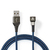 Nedis GCTB60600BK10 USB-kabel 1 m USB 3.2 Gen 1 (3.1 Gen 1) USB A USB C Zwart, Blauw