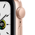Apple Watch SE GPS, 40mm in alluminio oro con cinturino Sport Rosa sabbia