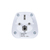 Rivacase PS4100 W00 power plug adapter Type C (Europlug) Type G (UK) White