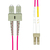 ProXtend FO-LCSCOM4D-012 InfiniBand/fibre optic cable 12 m LC SC OM4 Violet