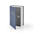 Nedis BOOKSEDS01BU coffre-fort Coffre-fort portable 0,86 L ABS, Acier Bleu, Argent