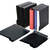 SEI Rota 671440 scatola per la conservazione di documenti Cartoncino, Cloruro di polivinile (PVC) Nero