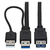 Tripp Lite U330-10M-1 kabel USB USB 3.2 Gen 1 (3.1 Gen 1) USB A 2 x USB A Czarny
