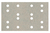 Metabo Haftschleifblätter 80 x 133 mm, P 60, 16 Löcher, mit Kletthaftung (SRA) (635198000)
