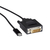 Black Box VA-USBC31-DVID-003 Videokabel-Adapter 0,9 m USB Typ-C DVI-D Schwarz