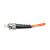 Tripp Lite N318-20M InfiniBand/fibre optic cable 2x LC 2x ST OFNR Fekete, Szürke, Narancssárga, Vörös