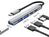 Sandberg 336-50 interface hub USB Type-C 5000 Mbit/s Grijs