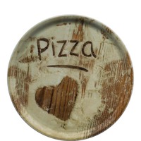 Napoli Flour Z31 Pizzateller 31cm * Vollflächendekor,Saturnia Porzellan Die