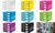 LEITZ Bloc de classement Click & Store WOW, 4 tiroirs, bleu (80604936)