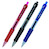Długopis automatyczny żelowy Q-CONNECT 0,5mm (linia), zawieszka, niebieski