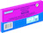 Bloczek samoprzylepny DONAU, 38x51mm, 3x100 kart., neon, różowy