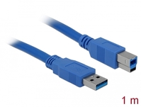 Delock Kabel USB 3.0 Typ-A Stecker > USB 3.0 Typ-B Stecker 1 m blau