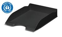 Durable Eco-Friendly Letter Tray - Black