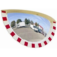 900 x 450mm Half Sphere Industrial Safety Mirror