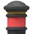 Manchester Traditional Bollard - Anti-Ram - Signal Red