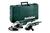 Metabo Angle Grinder Combo Set WP 2200-230 110V & W 750-115 110V In Carry Case