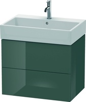 DURAVIT LC627603838 Waschtischunterbau L-CUBE 544x684x459mm dolomiti grey hochgl