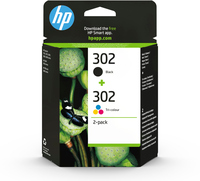 HP Combopack 302 BK/color X4D37AE OfficeJet 3830 190/165 Seiten