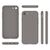 NALIA Neon Hülle für iPhone SE 2022 / SE 2020 / 8 / 7, Schutz Case Handy Cover Grau