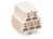 Blockklemme, 5-polig, 2,5 mm², Klemmstellen: 20, weiß, Push-in-Drahtanschluss, 2