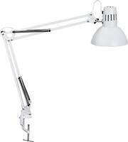 Asztallapra szerelhető íróasztali lámpa E27, fehér, Maul MAULstudy 8230502