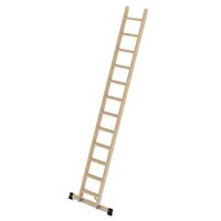Wooden lean to ladder