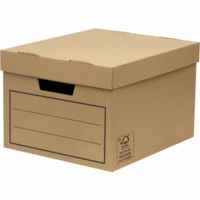 Aufbewahrungsbox Bankers Box 320x250x390 mm braun VE=10 Stück