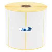 Thermodirekt-Etiketten 95 x 48 mm, 1.500 Thermoetiketten Thermo-Eco Papier auf 1 Zoll (25,4 mm) Rolle, Etikettendrucker-Etiketten permanent