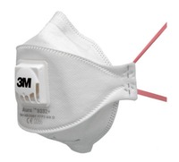 3M™ Aura™ Atemschutzmaske 9332+, FFP3, mit Cool Flow™ Ausatemventil