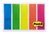 Post-it® Index 683HF5, 11,9 x 43,2 mm, blau, gelb, grün, orange, pink, 5 x 20 Haftstreifen