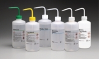 GHS Sicherheitsspritzflaschen Nalgene™ | Aufdruck Text: Deionisiertes Wasser