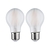 2er-Set LED Filament Standardform A60, 230V, E27, 7W 2700K 806lm, matt