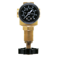 Druckregler 40 bar, BG 20, G1/4, 0,5 – 10 bar, Manometer