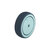 Blickle 574160 TPA 80/12G Polypropylene Wheel Rubber Tread - Wheel Ø 80mm