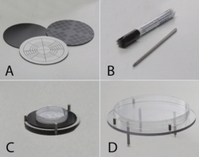 Accesorios para el contador de colonias Schuett Count Tipo Adaptador para placas Petri Ø 50 a 60 mm