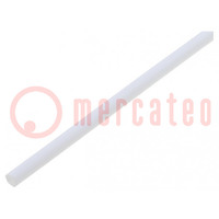 Insulating tube; fiberglass; -10÷200°C; Øint: 1.5mm; 4kV/mm; reel