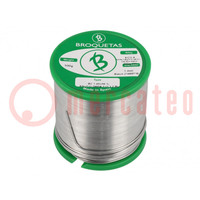 Soldering wire; Sn96,5Ag3Cu0,5; 1mm; 0.5kg; lead free; reel