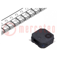 Sound transducer: electromagnetic signaller; SMD; 2731Hz; 100mA