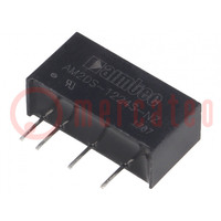 Convertitore: DC/DC; 2W; Ud'ingr: 10,8÷13,2V; Ud'usc: 24VDC; SIP7