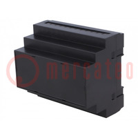 Enclosure: for DIN rail mounting; Y: 90mm; X: 104mm; Z: 65mm; ABS