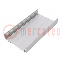 Profile; aluminium; X: 200mm; Y: 105mm; Z: 25,5mm