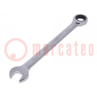 Wrench; combination spanner,with ratchet; 25mm