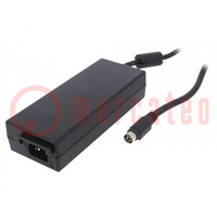 Power supply: switching; 19VDC; 6.32A; Out: KYCON KPPX-4P; 120W