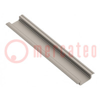 Profiles for LED modules; champagne; L: 1m; GLAX; aluminium