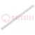 Insulating tube; fiberglass; -10÷200°C; Øint: 1.5mm; 4kV/mm; reel